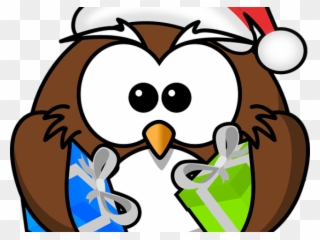 Christmas Clipart Clipart Celebration - Cartoon Owls - Png Download