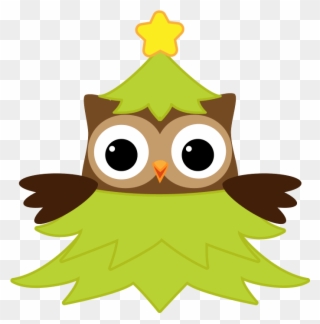 Happy Owl, Winter Theme, Sorting, Owls, Christmas Decorations - Hibou De Noel Dessin Clipart