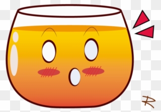 Cute Tea Or Orange By Leonorml On - Cute Clipart Orange Juice - Png Download