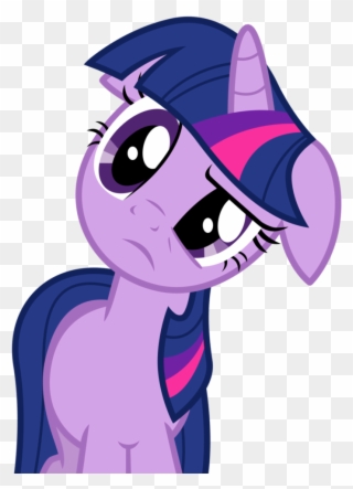 Twilight Sparkle Vector Confused Clipart