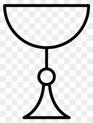 Goblet Rubber Stamp Clipart