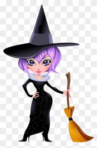 Gifs Halloween Witches Pinterest - Transparent Witch Clipart Png