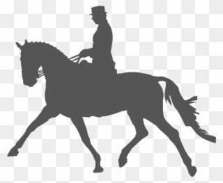 Horse Clip Equestrian - Black Reverse Dapple Horse - Png Download
