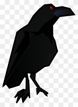 Open - Fish Crow Clipart