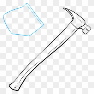 How To Draw Hammer And Saw - Drawing Clipart