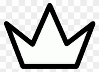 Report Abuse - Outline Crown Shape Clipart
