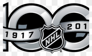 Nhl Clipart Hockey Tournament - Nhl 100 Year Patch - Png Download