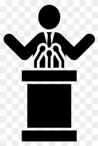Speech Rubber Stamp - Thought Leader Icon Png Clipart