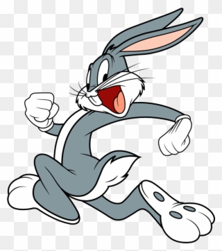 Eager - Bugs Bunny Running Clipart