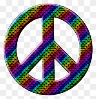 Treble Clef Peace Sign 8, Buy Clip Art - Png Download