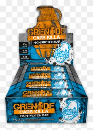 Grenade Carb Killa Protein Bars - Grenade - Caramel Chaos Carb Killa Protein Bars (12 Clipart