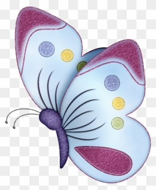 ‿✿⁀butterflies‿✿⁀ Butterfly Clip Art, Butterfly Books, - Borboletas - Png Download
