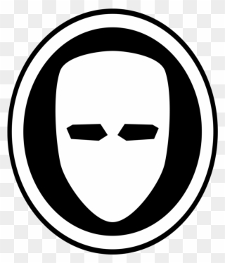 Terrorist Mask Png Banner Freeuse Download - Circle Clipart