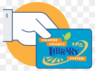 Ocls Library Card - Orange County Library System Clipart