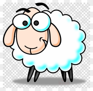 Sheep Clipart Sheep Clip Art - Funny Sheep Clipart - Png Download