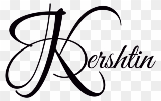 Follow Me Instantly @officialkershtin - Calligraphy Fancy Letter K Clipart