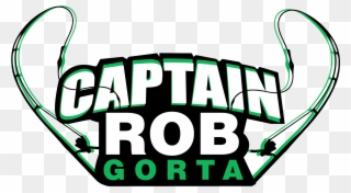 Captain Rob Runs Charter Boat Fishing Trips On The - Graphic Design Clipart