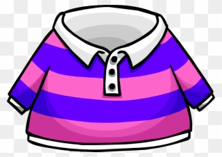 Clipart Shirt Stripe Shirt - Ropa De Club Penguin - Png Download