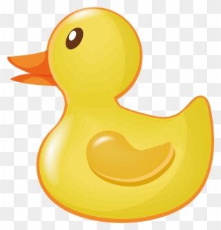 Duck Yellow Clip Art - Rubber Ducky Emoji - Png Download