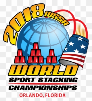 Cup Clipart Stacking - World Sport Stacking Championships 2018 - Png Download