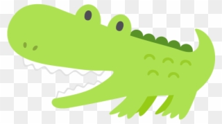 Clipart Crocodile For Kids - Crocodile Cartoon Transparent - Png Download