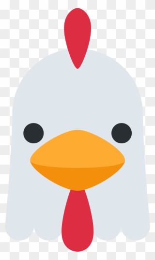 Open - Chicken Emoji Facebook Clipart