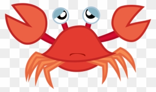 Cheezedoodle96, Crab, Ppov, Reaction Image, Sad, Safe, - Sad Crab Clipart - Png Download