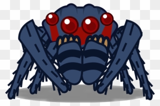 Peo-jumping Spider Red - Red-backed Jumping Spider Clipart
