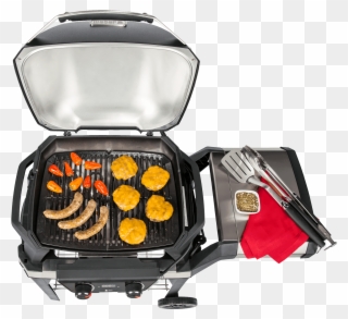 Pulse 2000 Grill With Cart - Weber Pulse 2000 Clipart