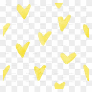 Lemon Yellow Wallpaper - Heart Clipart