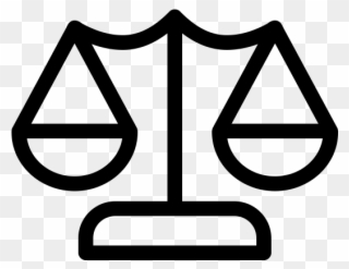 Justice Scale Rubber Stamp - Reward And Punishment Icon Clipart