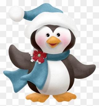 Фото, Автор Ladylony На Яндекс - Baby Clip Art Christmas Penguins - Png Download