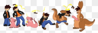 Kangaroos Are Jerks - Kangaroo Tg Clipart