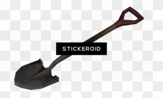 Garden Shovel Peel - Shovel Clipart