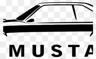 Car Clipart 2015 Mustang - Fox Body Mustang Logo - Png Download