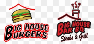 Food On The Go - Big House Burgers Clipart