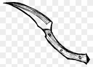 Free Png Knife Drawing Png Images Transparent - Portable Network Graphics Clipart