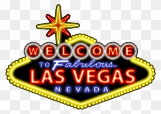 Las Vegas Word Clipart Welcome To Fabulous Las Vegas - Las Vegas Transparent Gif - Png Download