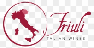 Friuli Italian Wines - Italy Map Logo Png Clipart