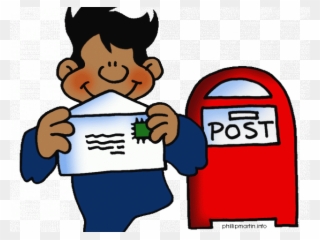 Letter Clipart Formal Letter - Post Office Vocabulary Worksheet - Png Download