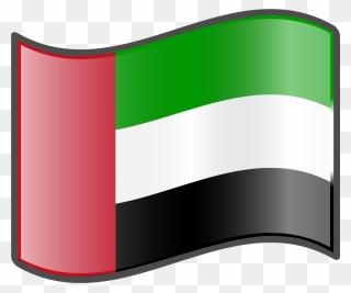 Uae Flag Png Picture Freeuse - United Arab Emirates Flag Png Clipart