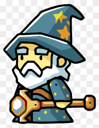 Wizard Simple Drawing Png - Scribblenauts Monsters Clipart