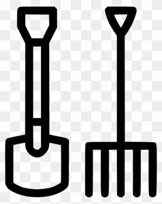 Clipart Royalty Free Shovel Agriculture Garden Tools - Garden Tool - Png Download