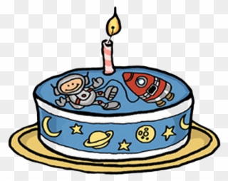 Space Birthday Cake Png Clipart