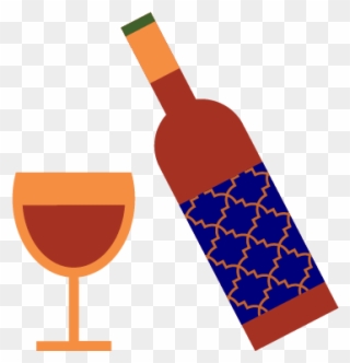 Let's Go Together To Our Unfiltered Tours - Wine Glass Clipart