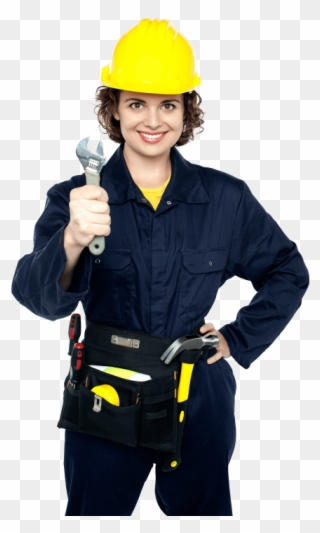 Free Png Women Worker Png Images Transparent - Construction Worker Women Clipart