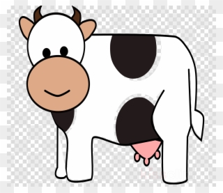 Clip Art Cow Clipart White Park Cattle Ayrshire Cattle - Do Not Disturb Cow - Png Download