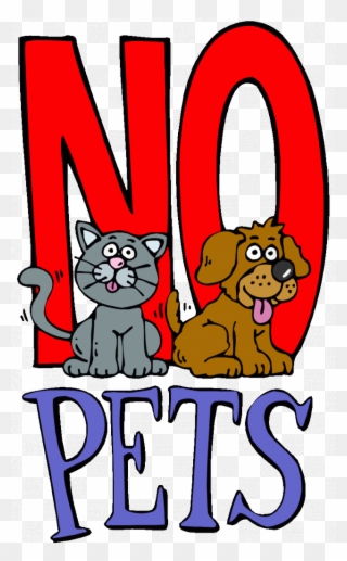 Journal Of Animal Ethics - No Pets Allowed Cartoon Clipart
