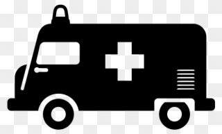 Ambulance Rubber Stamp - Ambulance Car Icon Png Clipart