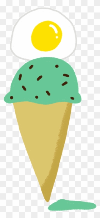 Egg Icecream Sq - Ice Cream Gif Cartoon Green Clipart